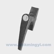 Dust shutter panel latch